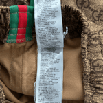 Gucci Tan Monogram Striped Track Pants - Morely TrendsGucci Type here:)