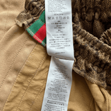 Gucci Tan Monogram Striped Track Pants - Morely TrendsGucci Type here:)