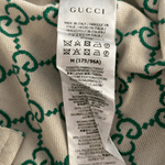 Gucci White & Green GG Monogram Polo T-Shirt - Morely TrendsGucci Type here:)