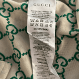 Gucci White & Green GG Monogram Polo T-Shirt - Morely TrendsGucci Type here:)