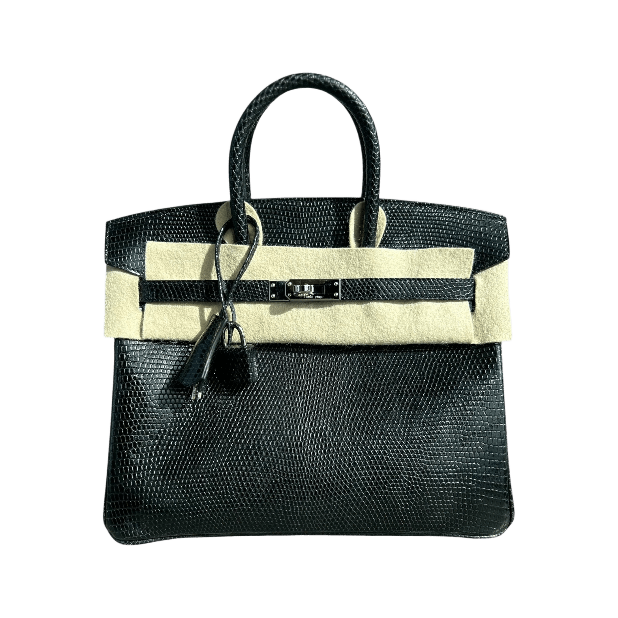 Hermes Black Lizard & Palladium Hardware Birkin 25 - Morely TrendsHermes Type here:)