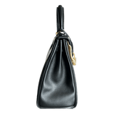 Hermes Black Swift & Gold Hardware Kelly 25 - Morely TrendsHermes Type here:)