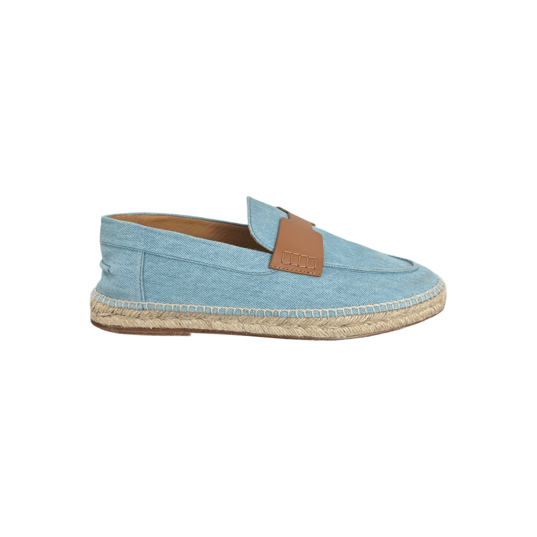 Hermes Blue & Brown Trip Espadrilles - Morely TrendsHermes Type here:)