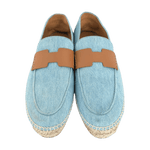 Hermes Blue & Brown Trip Espadrilles - Morely TrendsHermes Type here:)