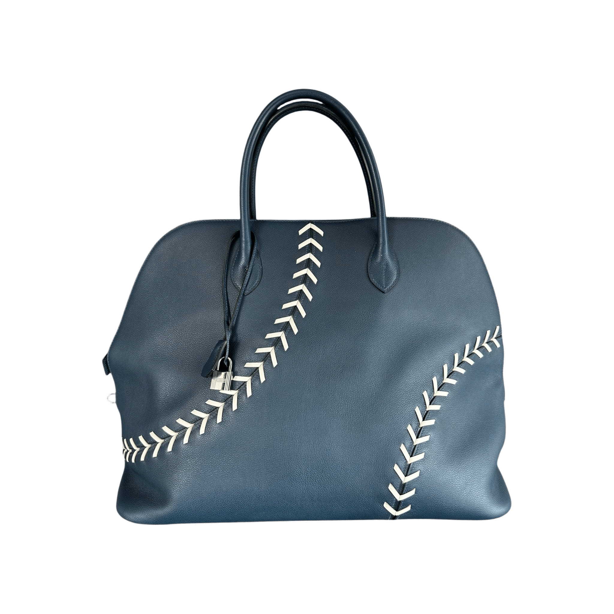 Hermes Blue Togo Baseball Bolide 45 - Morely TrendsHermes Type here:)