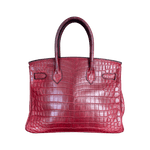 Hermes Red Crocodile & Gold Hardware Birkin 30 - Morely TrendsHermes Type here:)