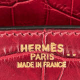 Hermes Red Crocodile & Gold Hardware Birkin 30 - Morely TrendsHermes Type here:)
