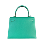 Hermes Vert Jade Epsom & Gold Hardware Kelly 28 - Morely TrendsHermes Type here:)
