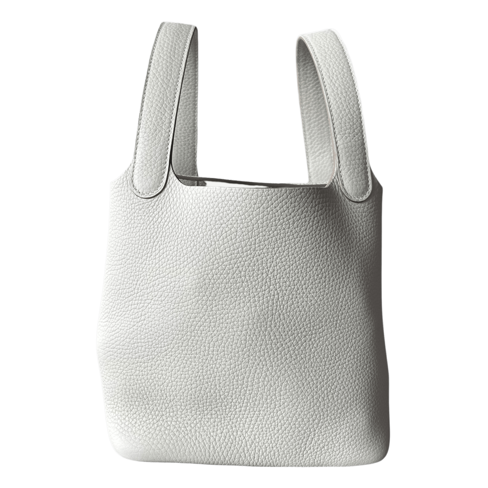Hermes White Clemence Picotin 18 - Morely TrendsHermes Type here:)