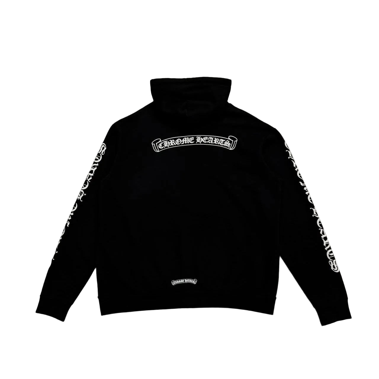 Chrome Hearts Scroll Logo Hoodie Black | Large - Morely TrendsMorely Trends Type here:)