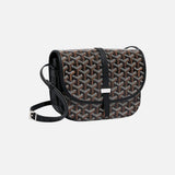 Goyard Goyardine Belvedere II Black PM Messenger Bag