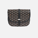 Goyard Goyardine Belvedere II Black PM Messenger Bag