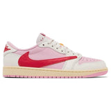 TRAVIS SCOTT X AIR JORDAN 1 RETRO LOW OG 'SAIL TROPICAL PINK' | UK8