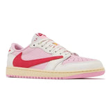 TRAVIS SCOTT X AIR JORDAN 1 RETRO LOW OG 'SAIL TROPICAL PINK' | UK8
