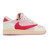 TRAVIS SCOTT X AIR JORDAN 1 RETRO LOW OG 'SAIL TROPICAL PINK' | UK8