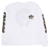 Chrome Hearts Camouflage Cemetery Cross Logo Long Sleeve T-Shirt Size Small