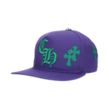Chrome Hearts Purple Trucker Cap