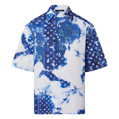 Louis Vuitton Monogram Bandana Short Sleeved Shirt