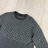 Louis Vuitton Men’s Grey Crewneck Danmier Jumper