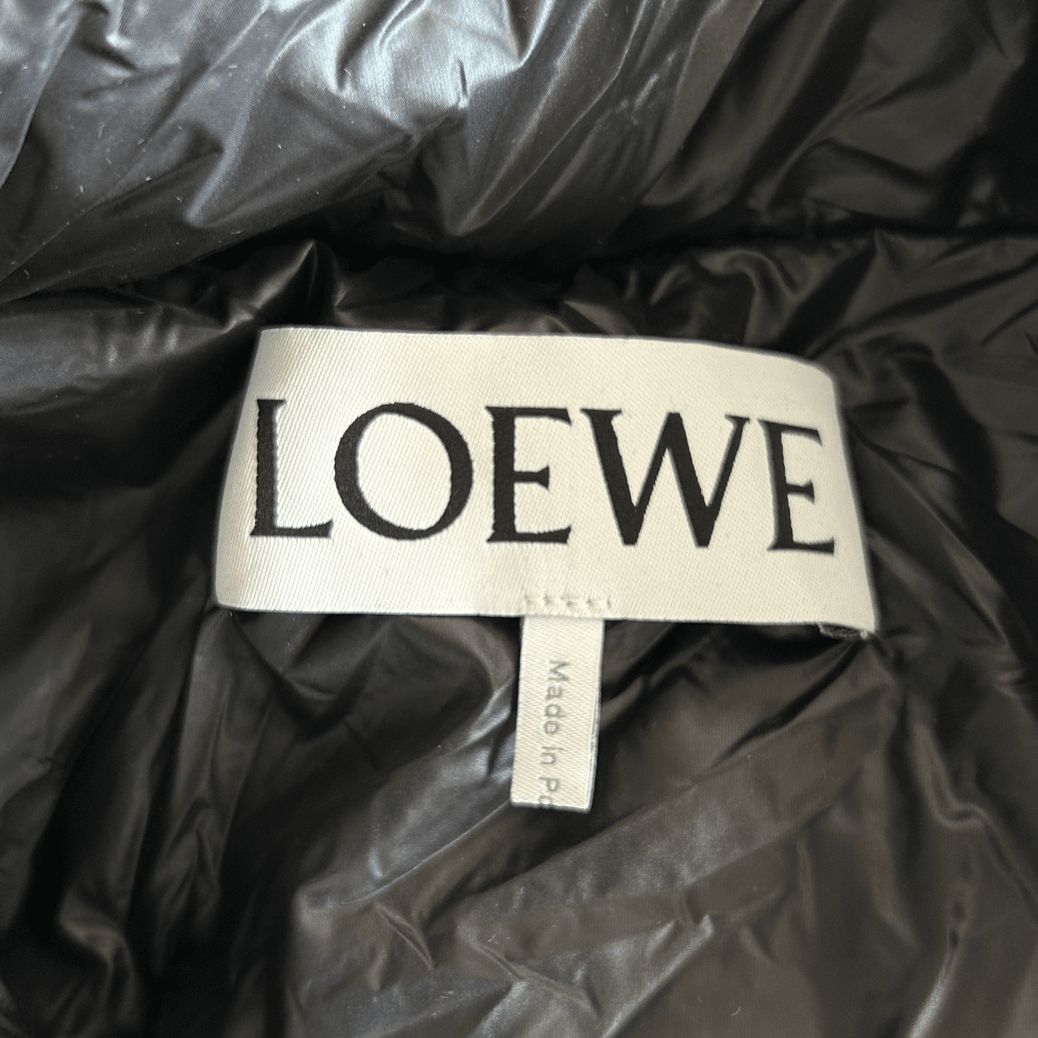 Loewe Black Anagram Padded Jacket - Morely TrendsLoewe Type here:)