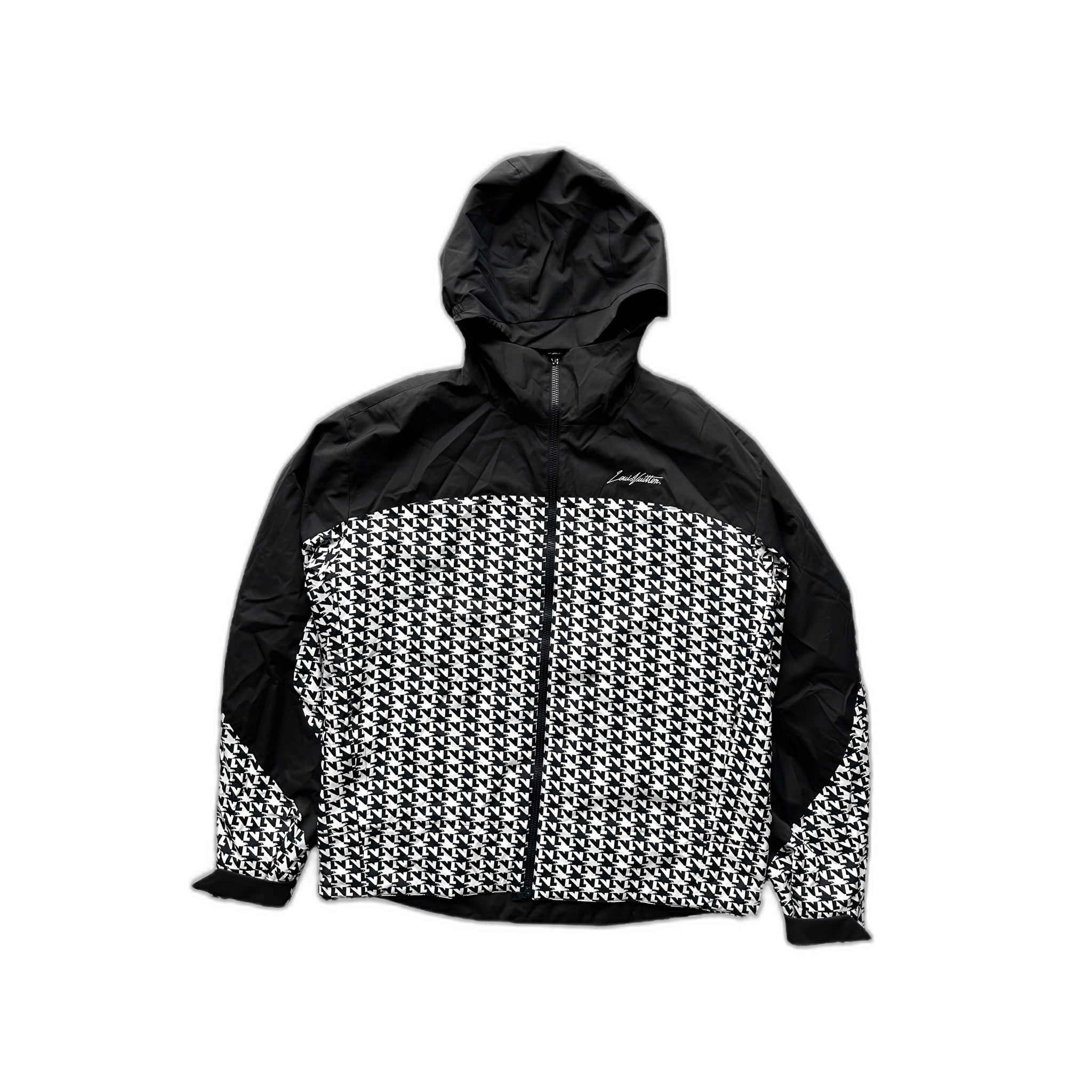 Louis Vuitton Bicolor Dove Houndstooth Padded jacket - Morely TrendsLouis Vuitton Type here:)