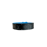 Louis Vuitton Black & Blue Monogram Reversible Belt - Morely TrendsLouis Vuitton Type here:)