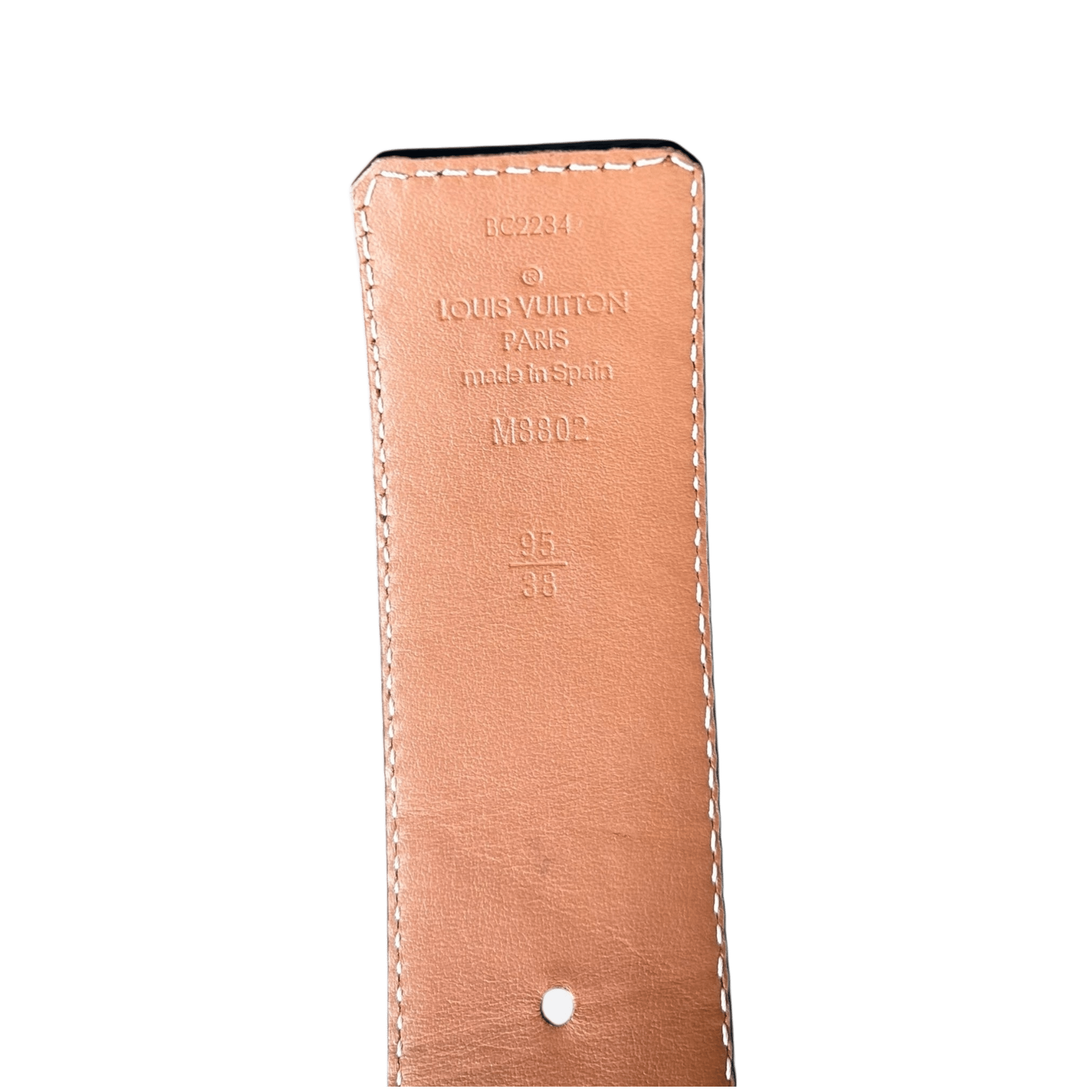 Louis Vuitton Black & Brown LV Ranch Logo Reversible Belt - Morely TrendsLouis Vuitton Type here:)