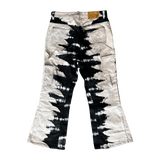 Louis Vuitton Black & Cream Tie - Dye Monogram Carpenter Pants - Morely TrendsLouis Vuitton Type here:)