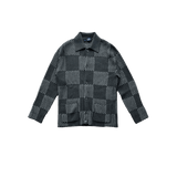 Louis Vuitton Black Damier Wool Cardigan - Morely TrendsLouis Vuitton Type here:)