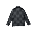 Louis Vuitton Black Damier Wool Cardigan - Morely TrendsLouis Vuitton Type here:)