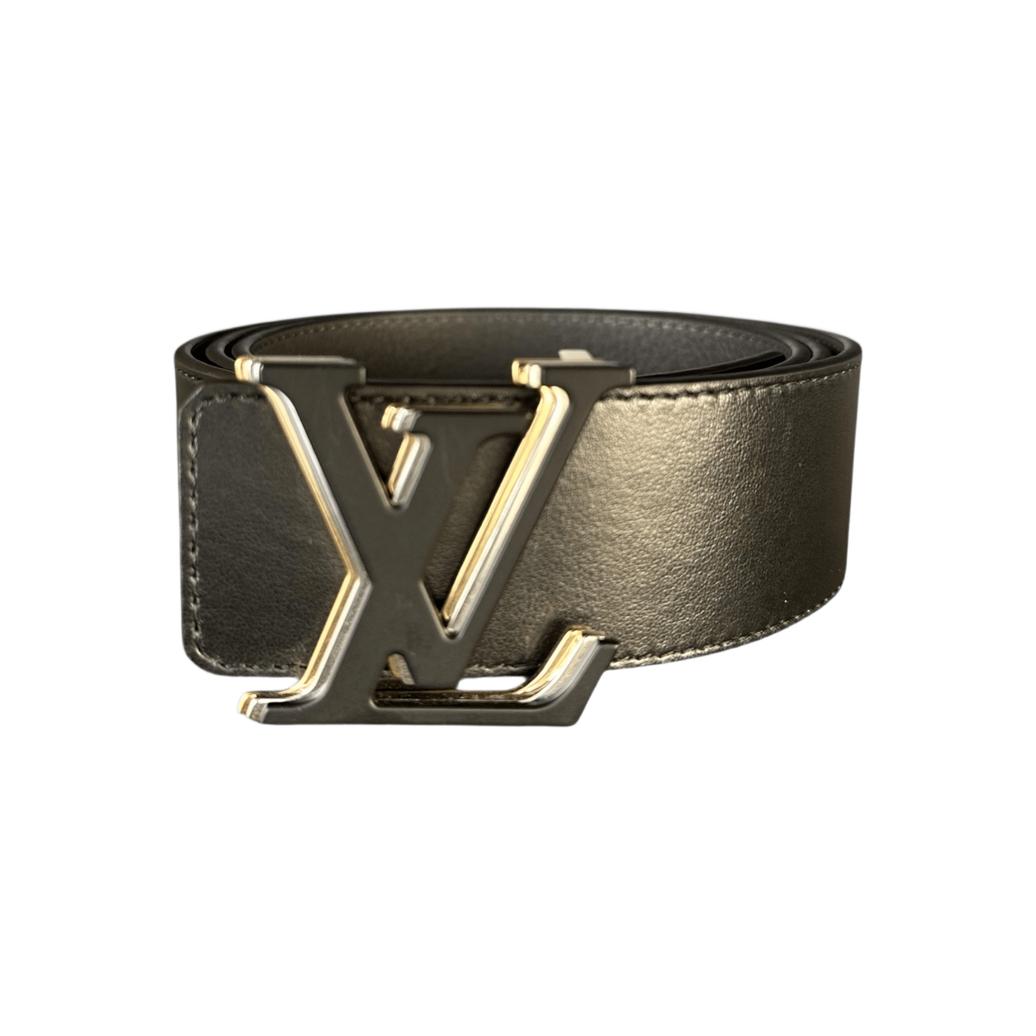 Louis Vuitton Black Gold & Silver Optic Reversible Belt - Morely TrendsLouis Vuitton Type here:)