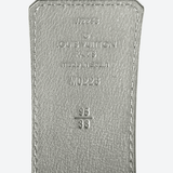 Louis Vuitton Black Gold & Silver Optic Reversible Belt - Morely TrendsLouis Vuitton Type here:)