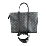 Louis Vuitton Black Monogram Eclipse Sac Plat 24H - Morely TrendsLouis Vuitton Type here:)