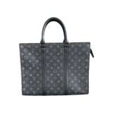 Louis Vuitton Black Monogram Eclipse Sac Plat 24H - Morely TrendsLouis Vuitton Type here:)