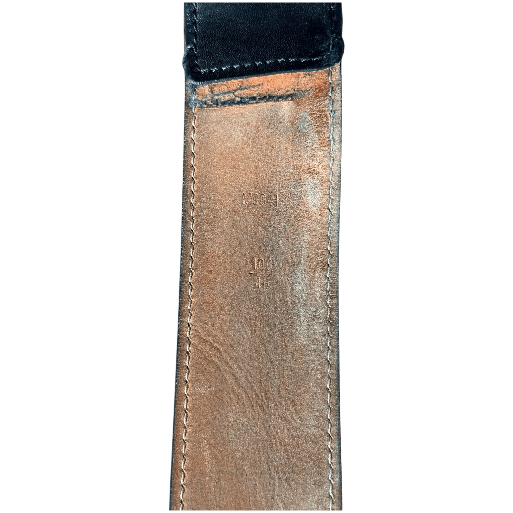 Louis Vuitton Black & Silver El Dorado Oval Belt - Morely TrendsLouis Vuitton Type here:)