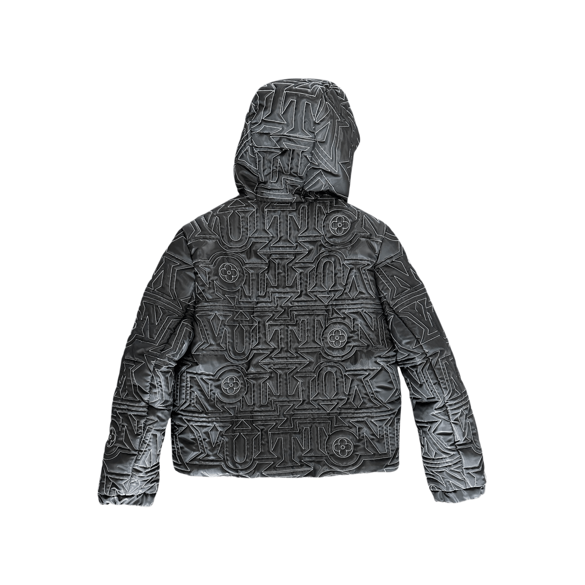 Louis Vuitton Black & White Snow Capsule Puffer Jacket - Morely TrendsLouis Vuitton Type here:)