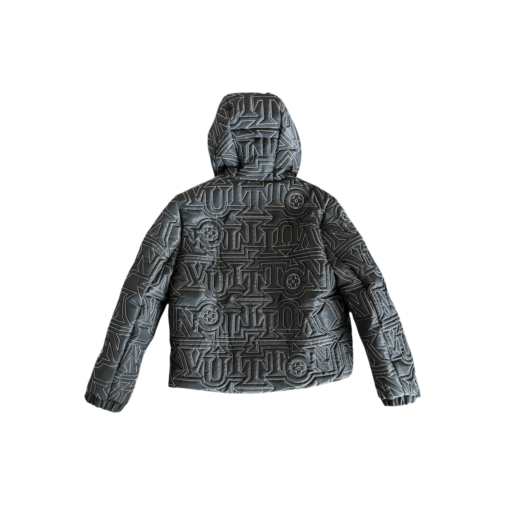 Louis Vuitton Black & White Snow Capsule Puffer Jacket - Morely TrendsLouis Vuitton Type here:)