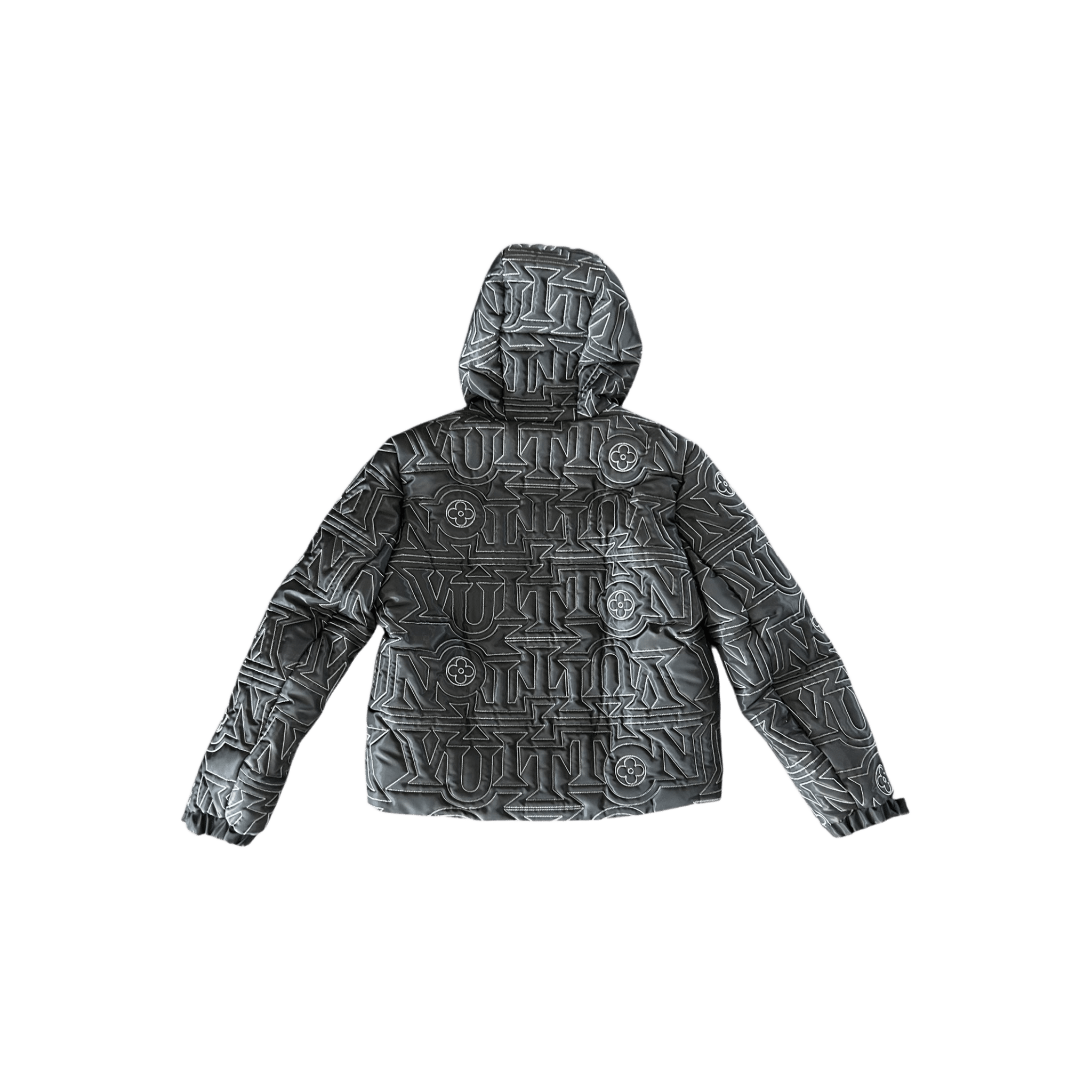 Louis Vuitton Black & White Snow Capsule Puffer Jacket - Morely TrendsLouis Vuitton Type here:)