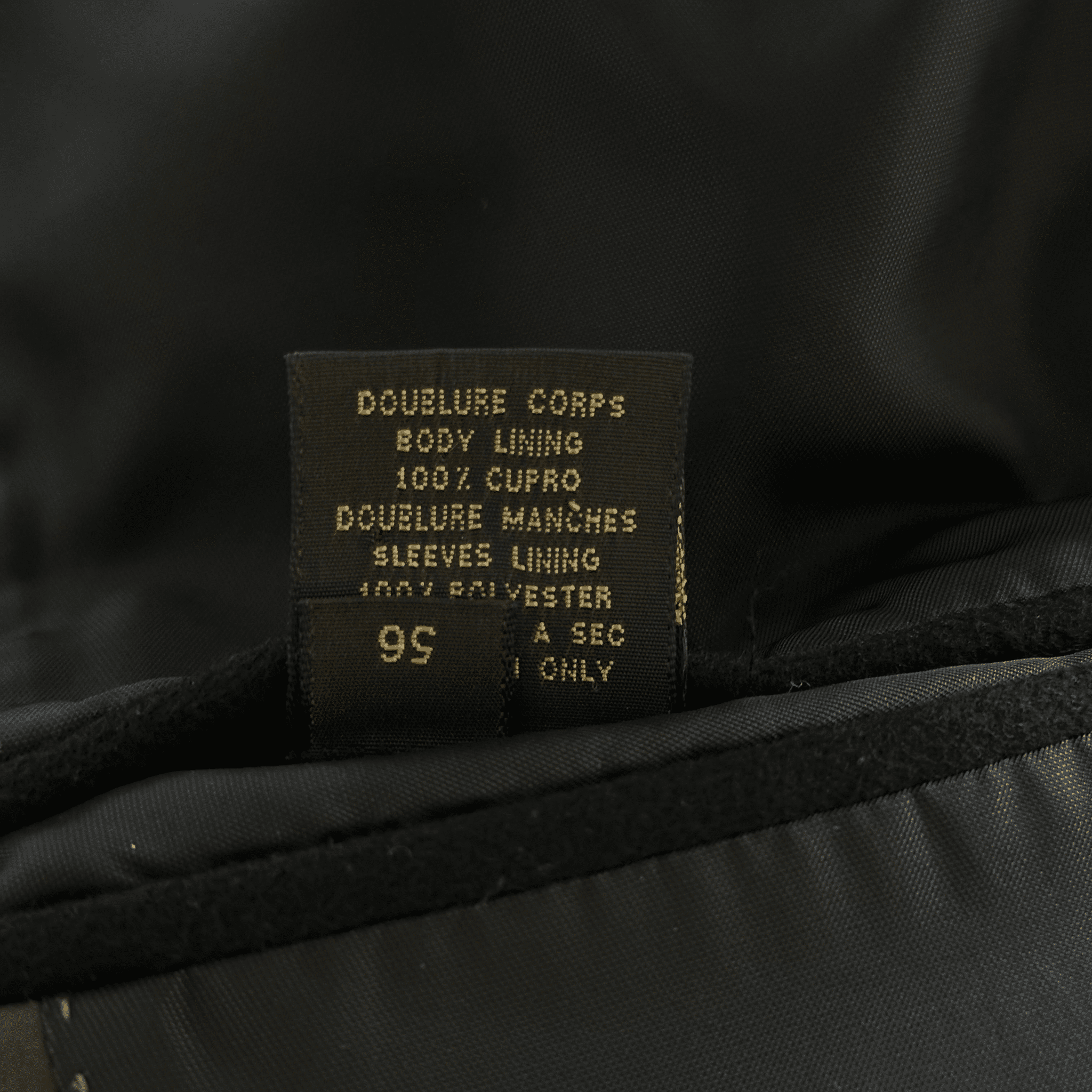 Louis Vuitton Black Wool Peacoat - Morely TrendsLouis Vuitton Type here:)