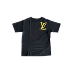 Louis Vuitton Black & Yellow Oz Brick Road Logo T-Shirt - Morely TrendsLouis Vuitton Type here:)