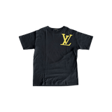 Louis Vuitton Black & Yellow Oz Brick Road Logo T-Shirt - Morely TrendsLouis Vuitton Type here:)