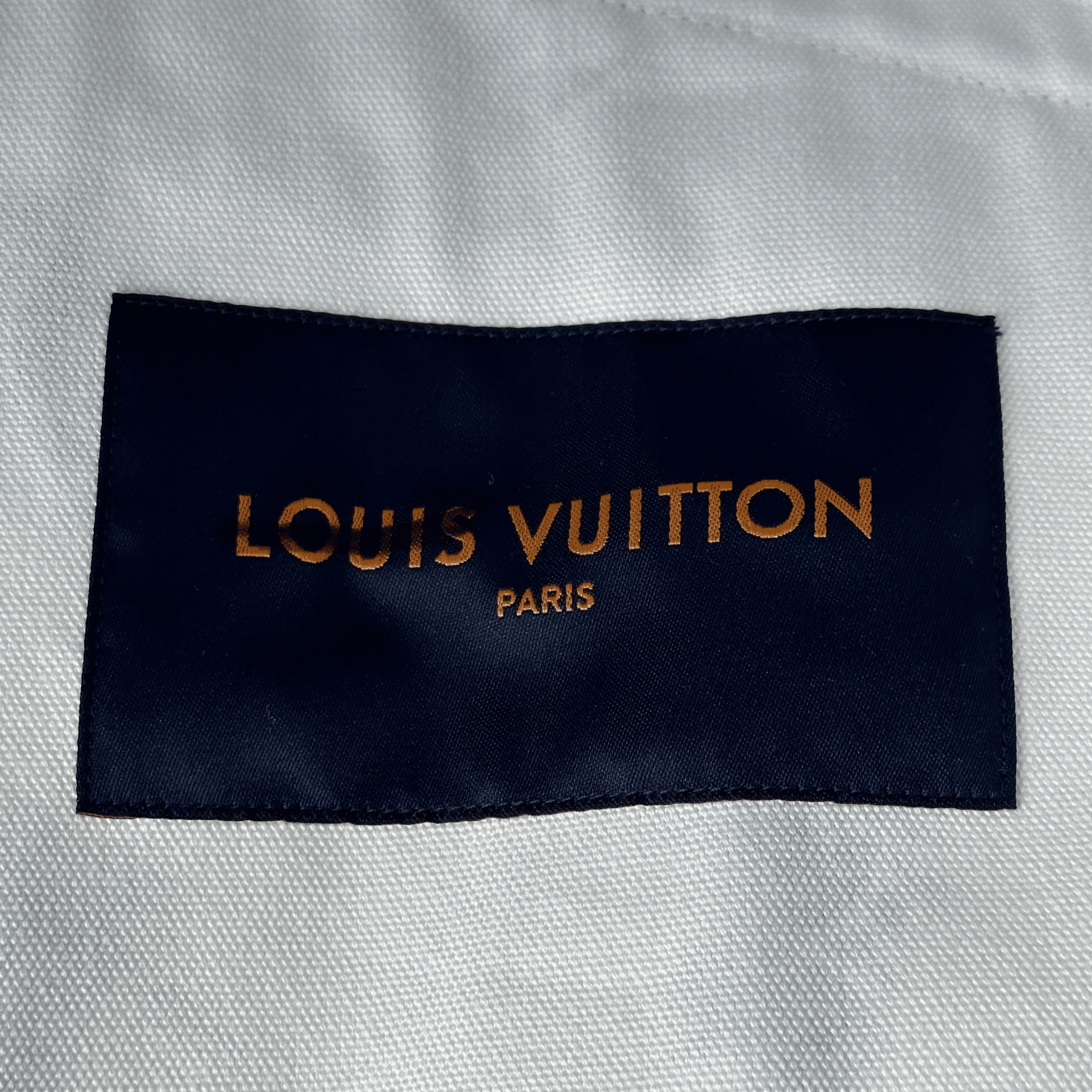 Louis Vuitton Blue Bandana Mixed Leather Jacket - Morely TrendsLouis Vuitton Type here:)