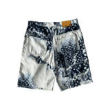 Louis Vuitton Blue Bleached Bandana Monogram Denim Shorts - Morely TrendsLouis Vuitton Type here:)