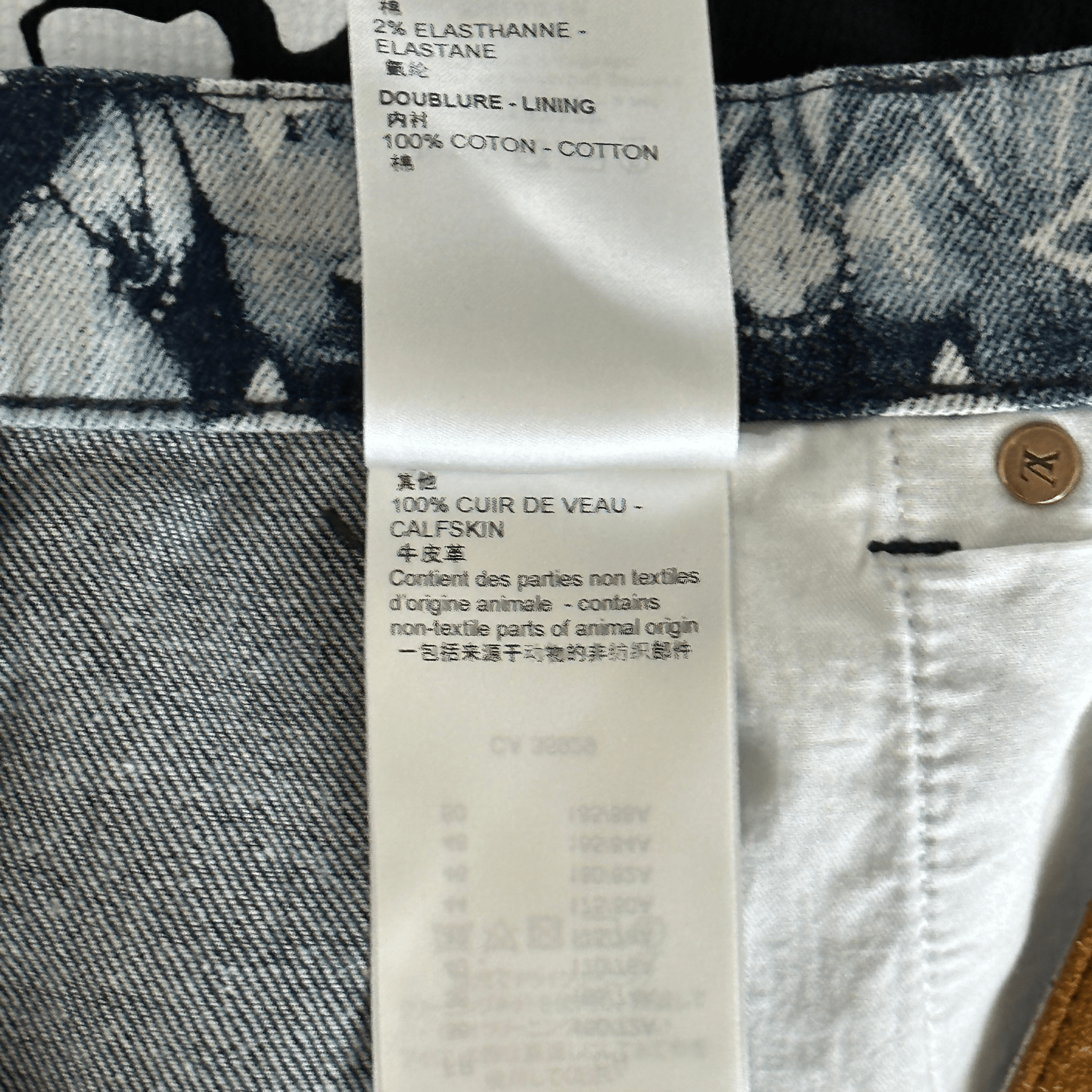 Louis Vuitton Blue Bleached Bandana Monogram Denim Shorts - Morely TrendsLouis Vuitton Type here:)