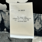Louis Vuitton Blue Bleached Bandana Monogram Denim Shorts - Morely TrendsLouis Vuitton Type here:)