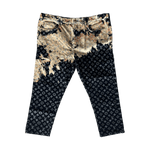 Louis Vuitton Blue Bleached Monogram Velvet Jeans - Morely TrendsLouis Vuitton Type here:)