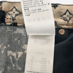 Louis Vuitton Blue Bleached Monogram Velvet Jeans - Morely TrendsLouis Vuitton Type here:)