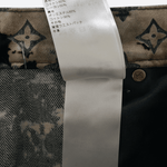 Louis Vuitton Blue Bleached Monogram Velvet Jeans - Morely TrendsLouis Vuitton Type here:)