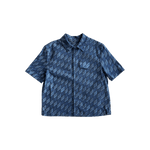 Louis Vuitton Blue Checkered Short Sleeve Button Up Shirt - Morely TrendsLouis Vuitton Type here:)