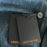Louis Vuitton Blue & Gold Embroidered Denim Shirt - Morely TrendsLouis Vuitton Type here:)